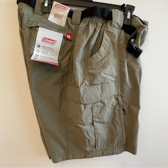 Coleman Shorts Coleman Cargo Mens Nylon Bermuda Shortssize Large